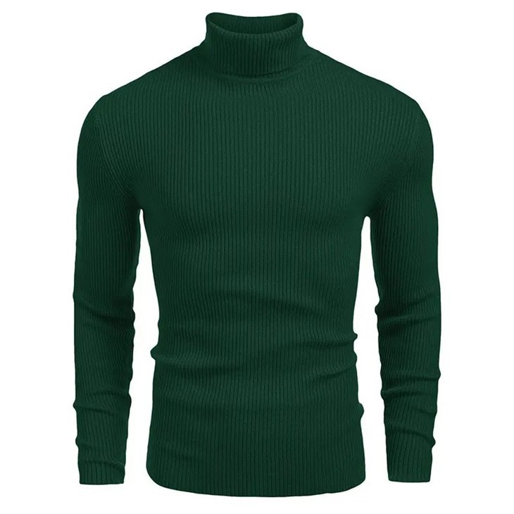 Solid Color Warm Men Sweater